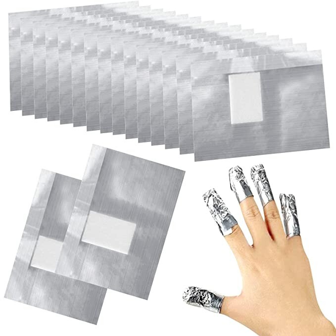 gel polish foil remover pads