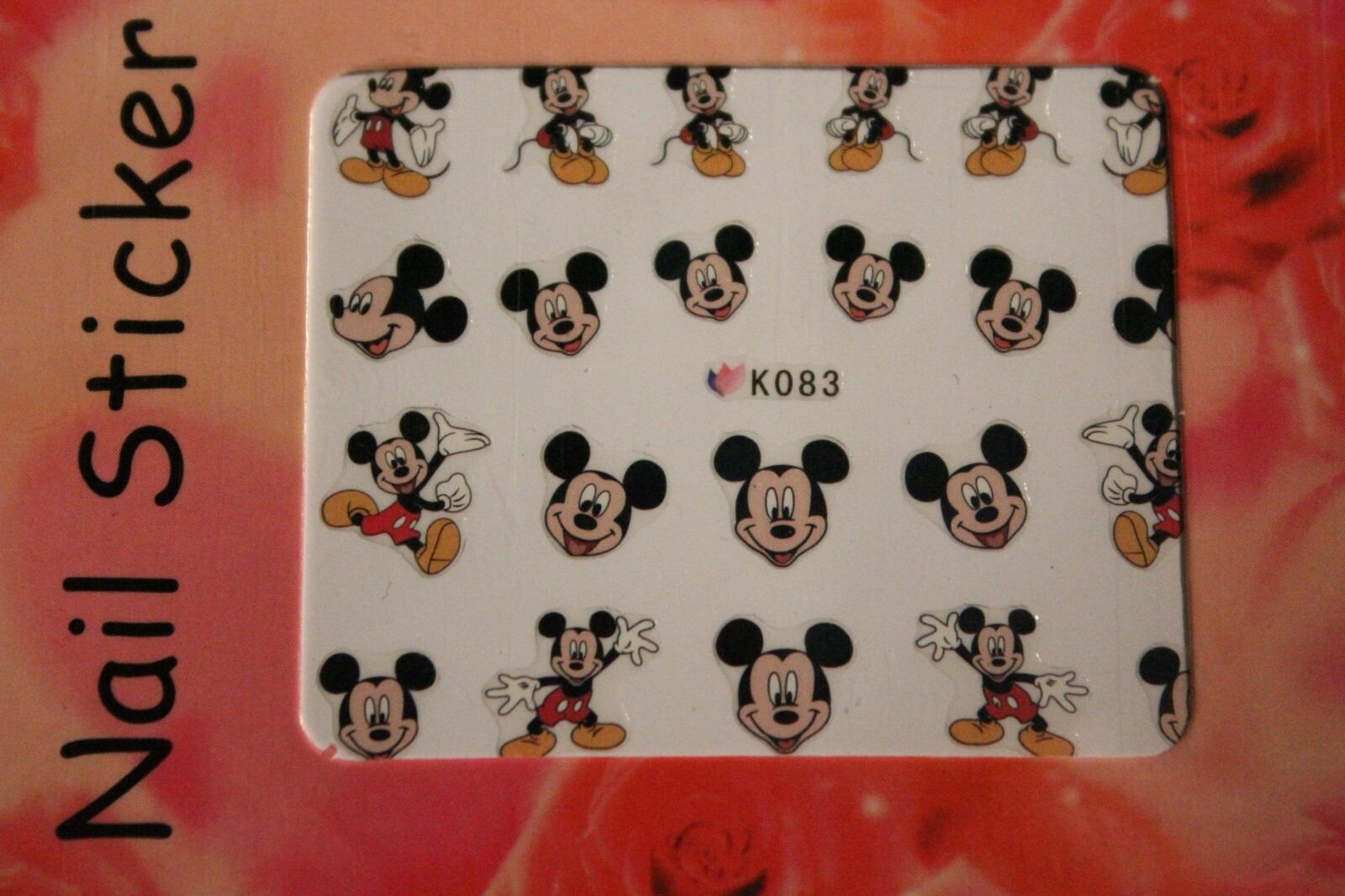 Disney Mickey ,Betty Boop 3D Nail Art Sticker Decal USA Seller Free Fast Ship