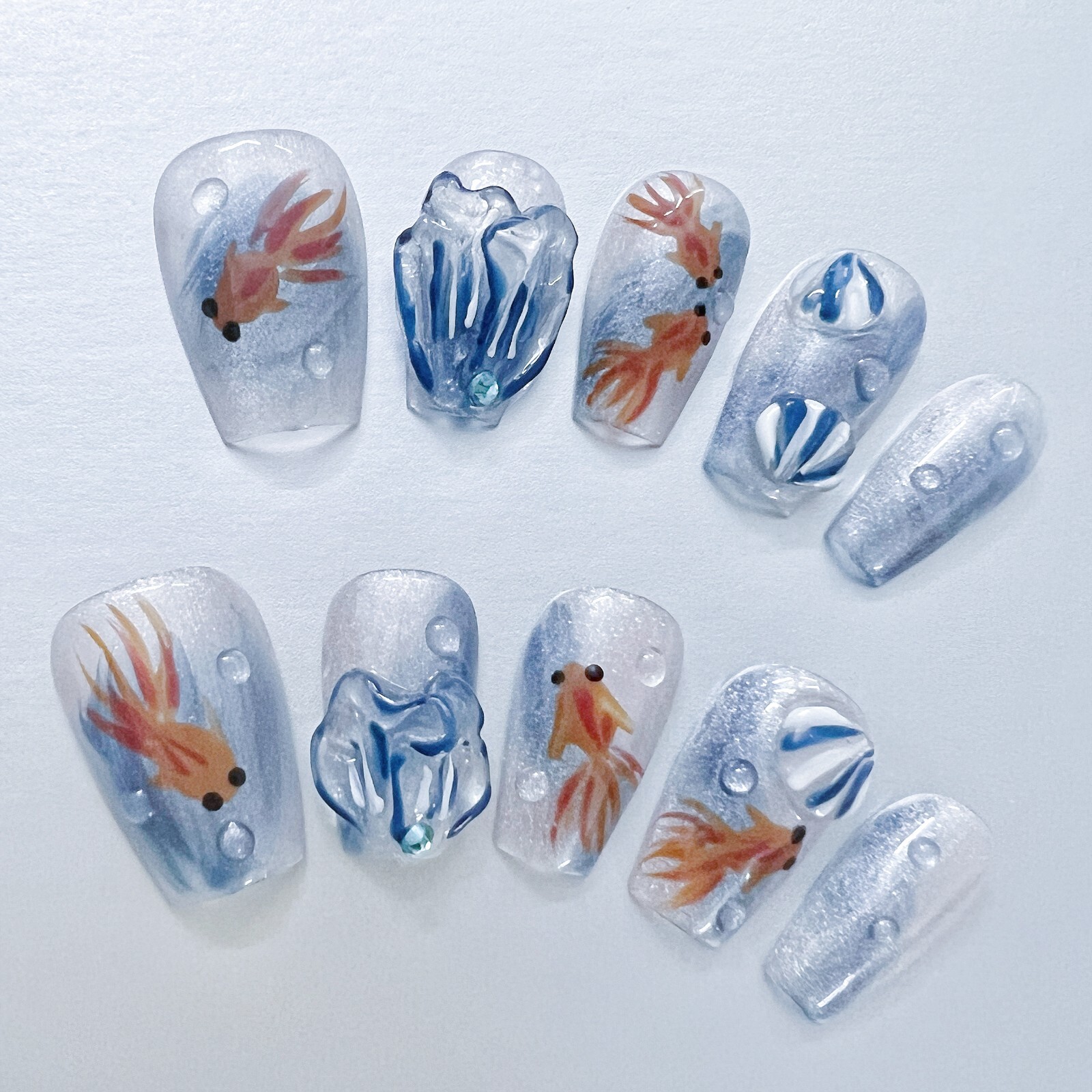Summer festival goldfish