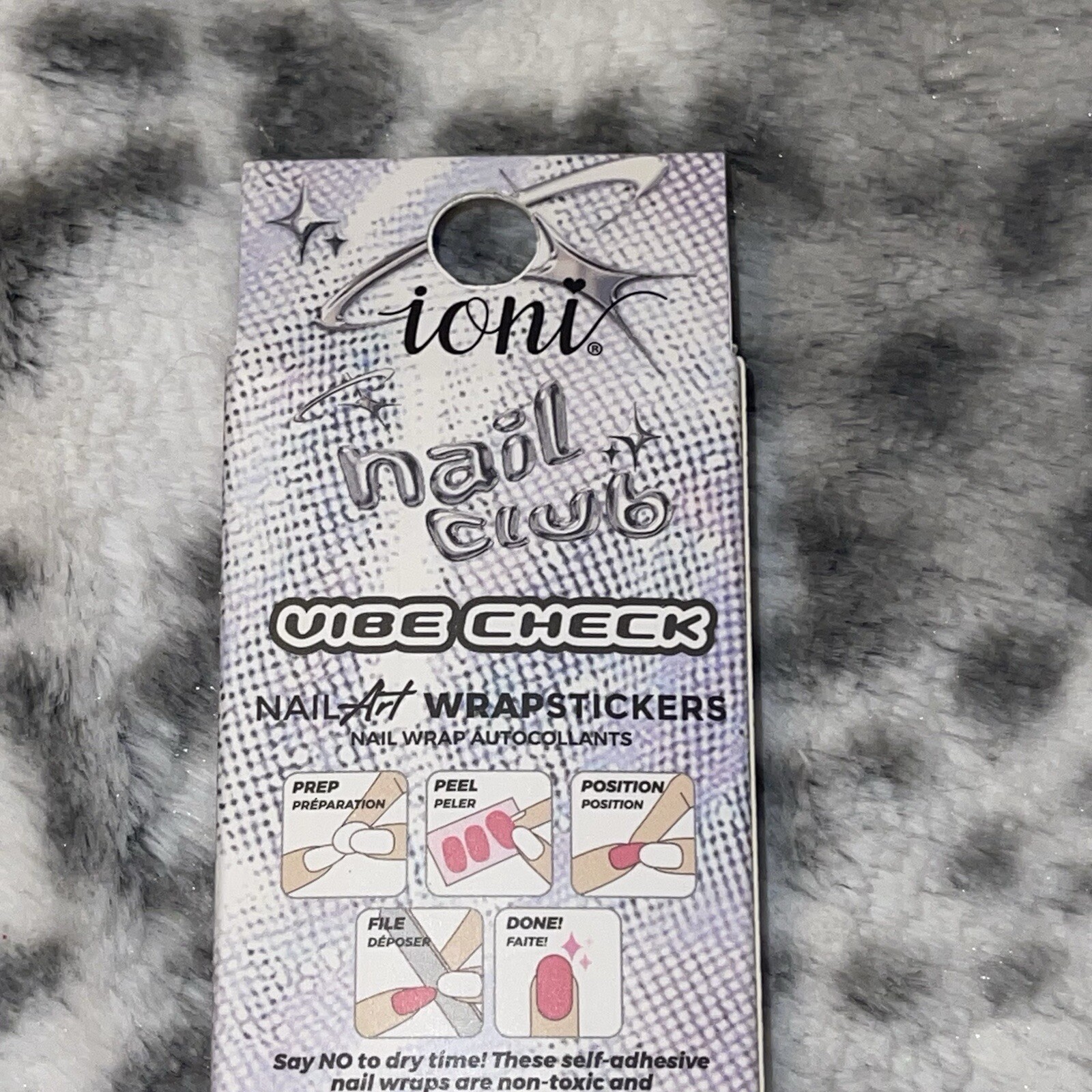 Ioni Nail Wrap Stickers – Vibe Check
