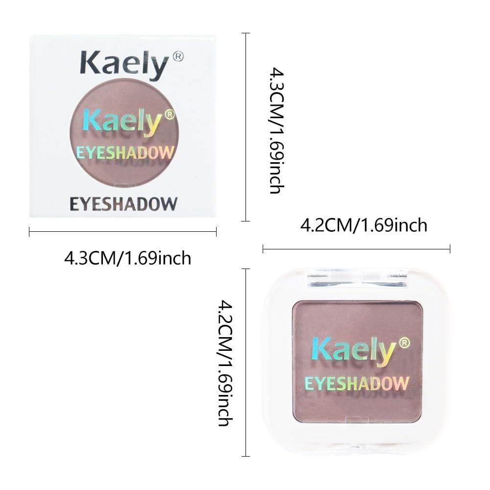 FeiCuiYun Matte Mauve Taupe Eye Shadow Palette Makeup For Older Women, Matte Sin