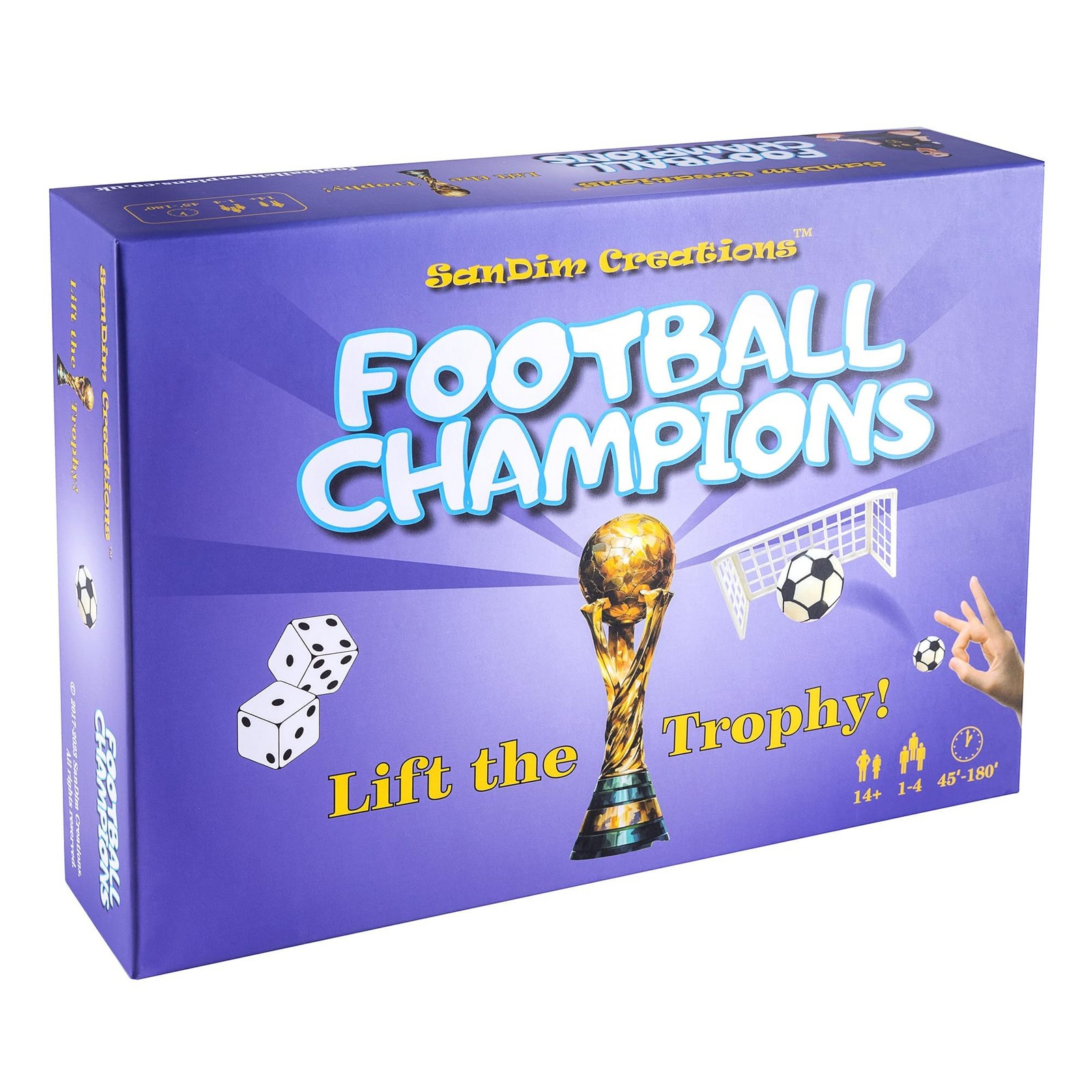 SanDim Creations Football Champions Board Game – Family 7.5 x 10 x 0.1 inches
