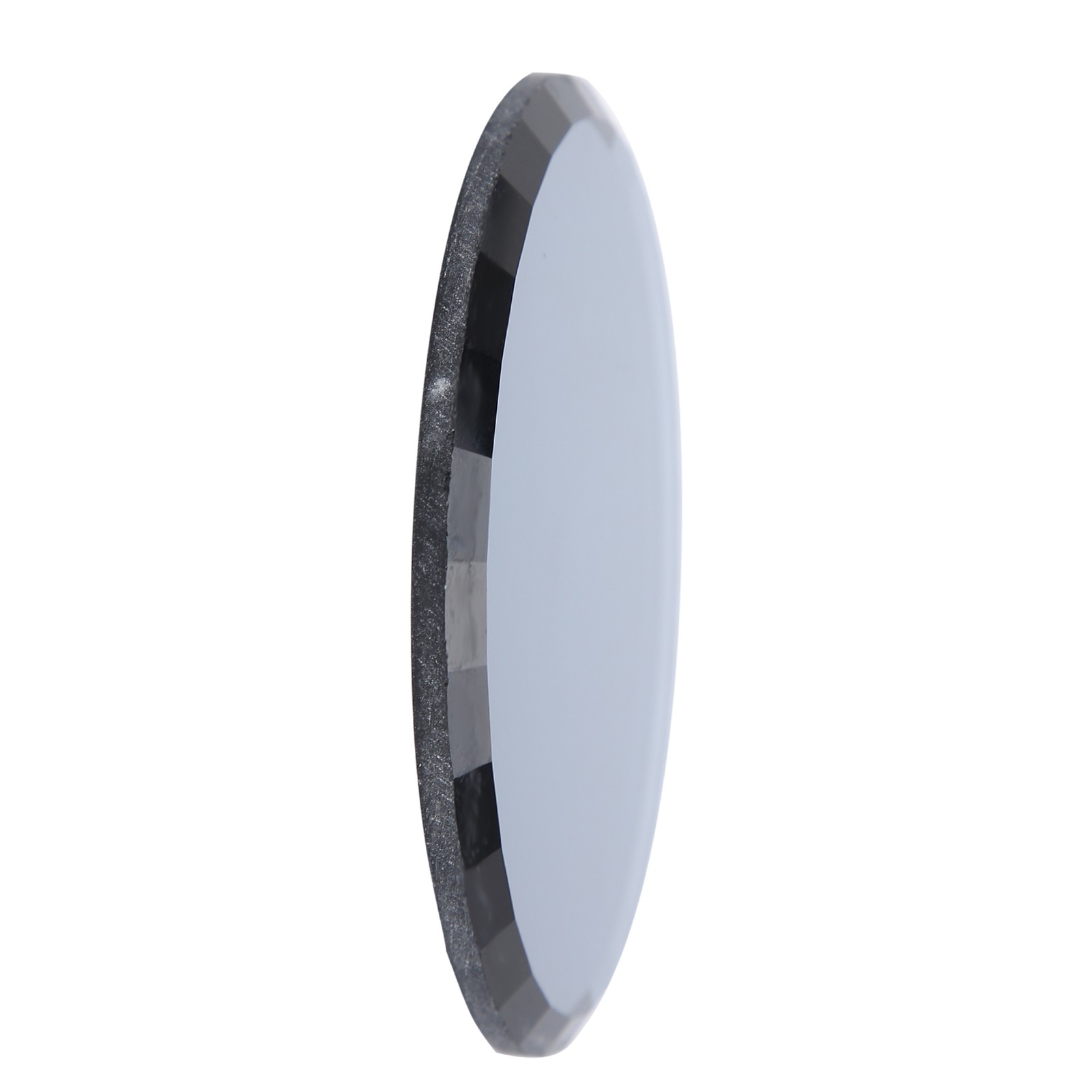 False Nail Mirror Glass Display Board Manicure Drawing Color Mixing Tool (Black)