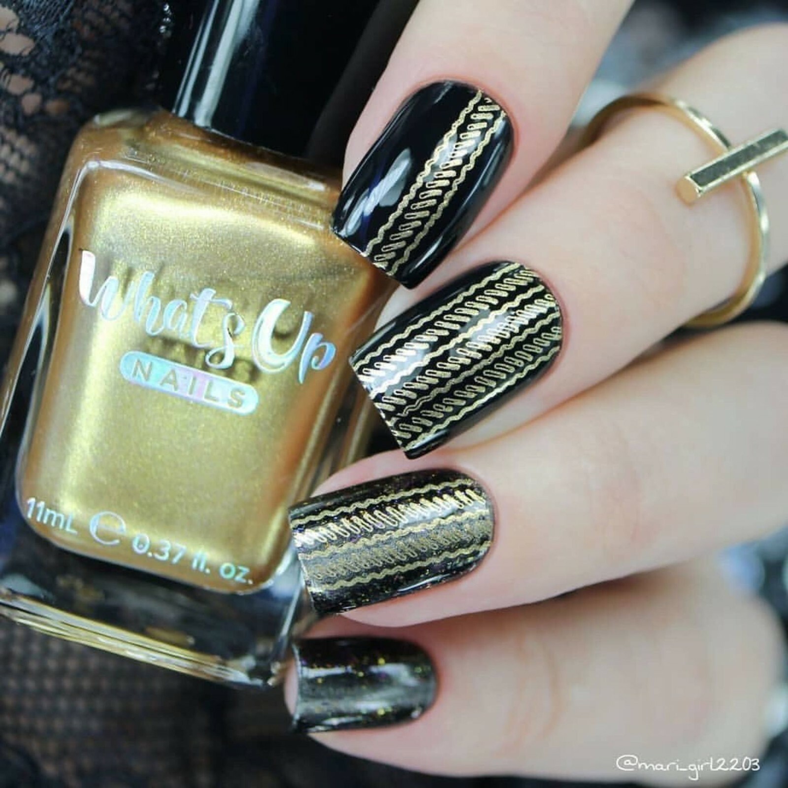 Go for Gild Stamping Polish (Gold), Nail Polish for Nail Art