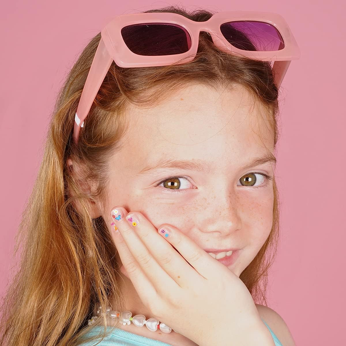 Kids Nail Stickers – 816 Decals | Birthday Girl Party Favors, DIY Home Activity,
