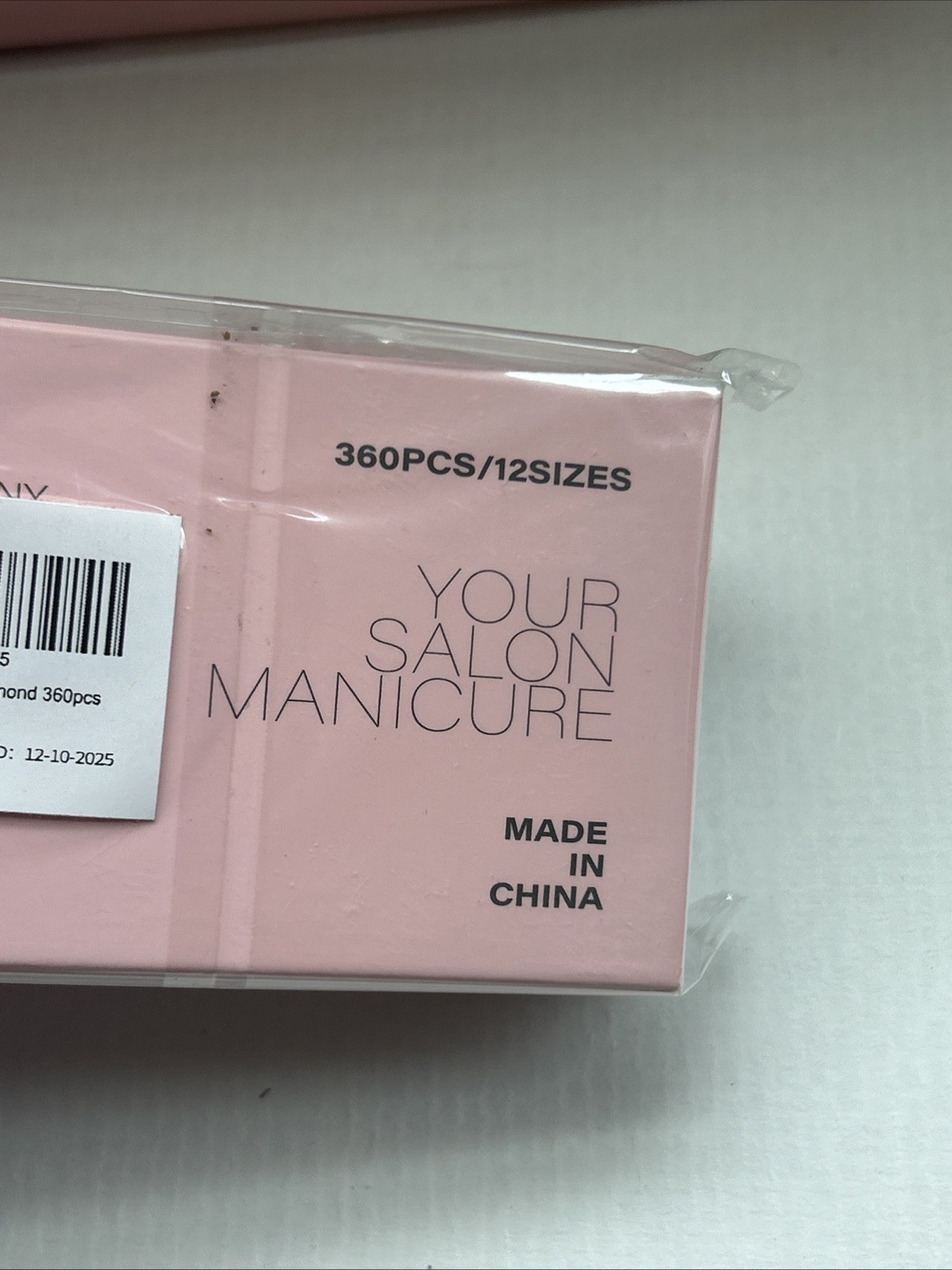 AILLSA Short Almond Nail Tips 1440PCS Soft Gel Full Cover Nail Tips (360pc x4)