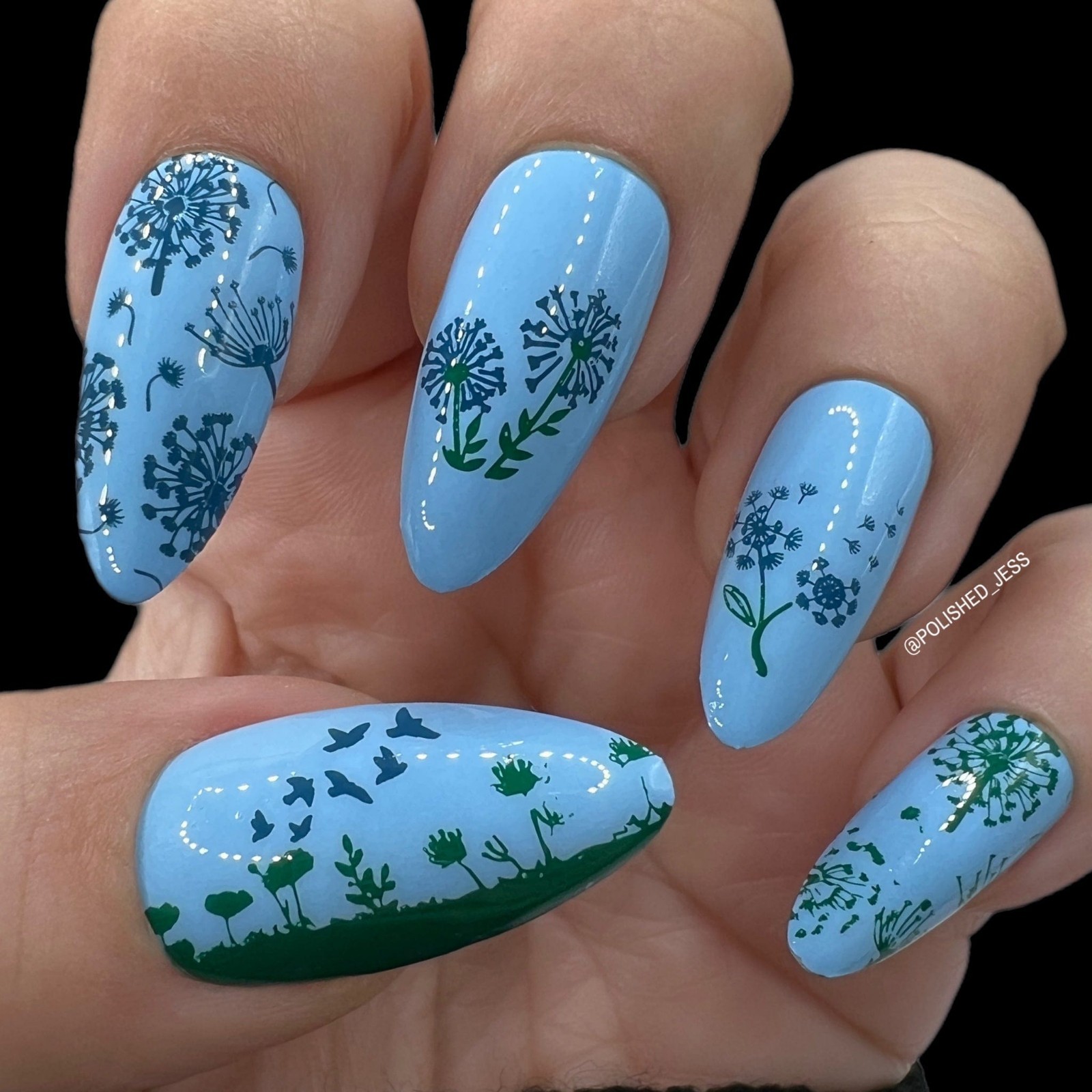 Maniology nail stamping plate M368 RAINBOW BRIDGE