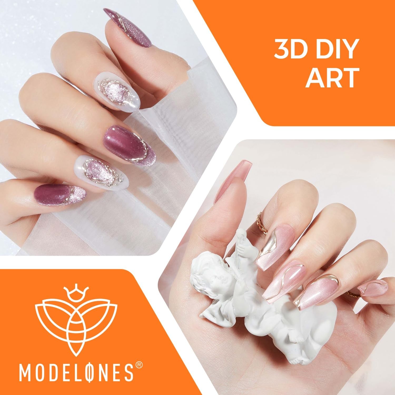 Ultimate 4-in-1 15g Clear Nail Gel – Perfect for Art Lovers & Gift Ideas