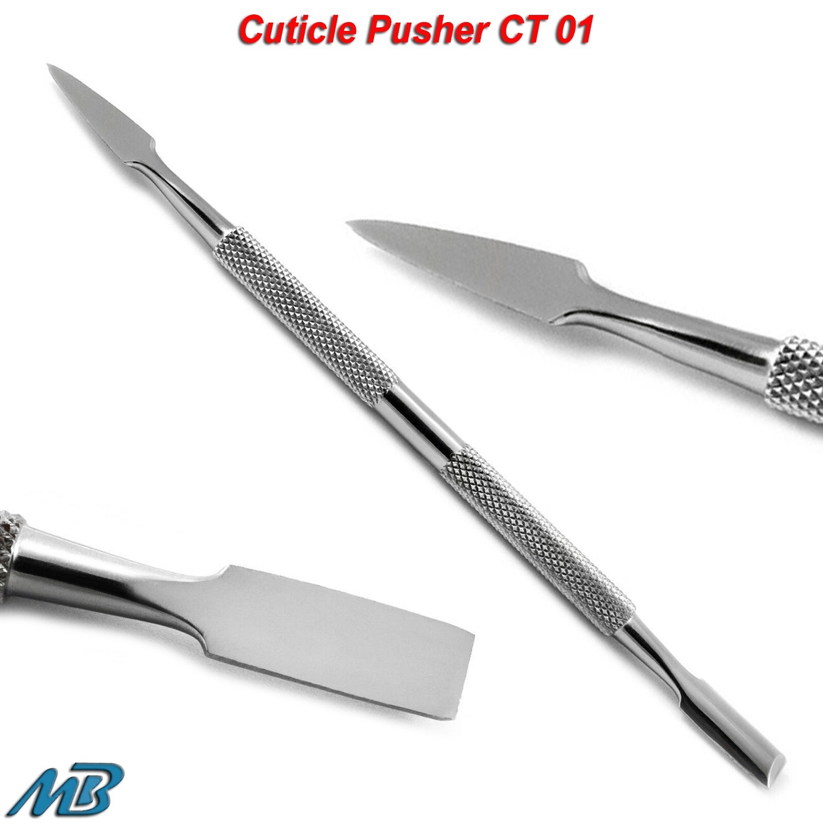 Nail Care Skin Remover Cuticle Nail Pusher CT 01 Straight Point Nail Art Tools
