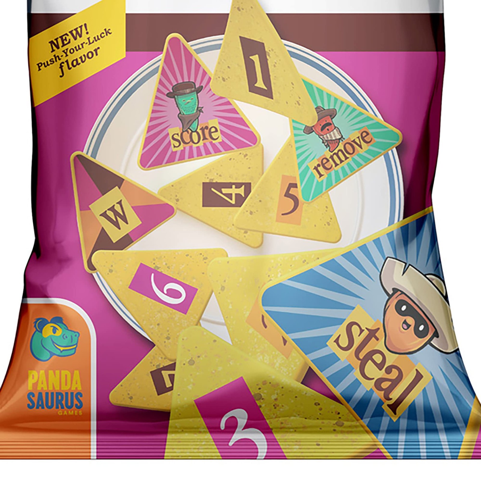 Nacho Pile Party Game – Fast-Paced 30 cm x 30 x 0.1 inches, Multicolor