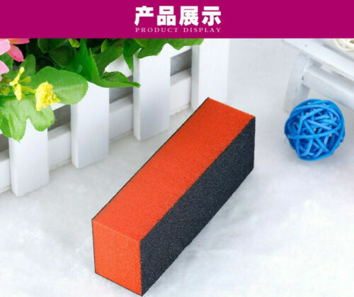 10pcs Nail Buffer Block 4 Way Sanding Block Files Sponge Nail File Polisher