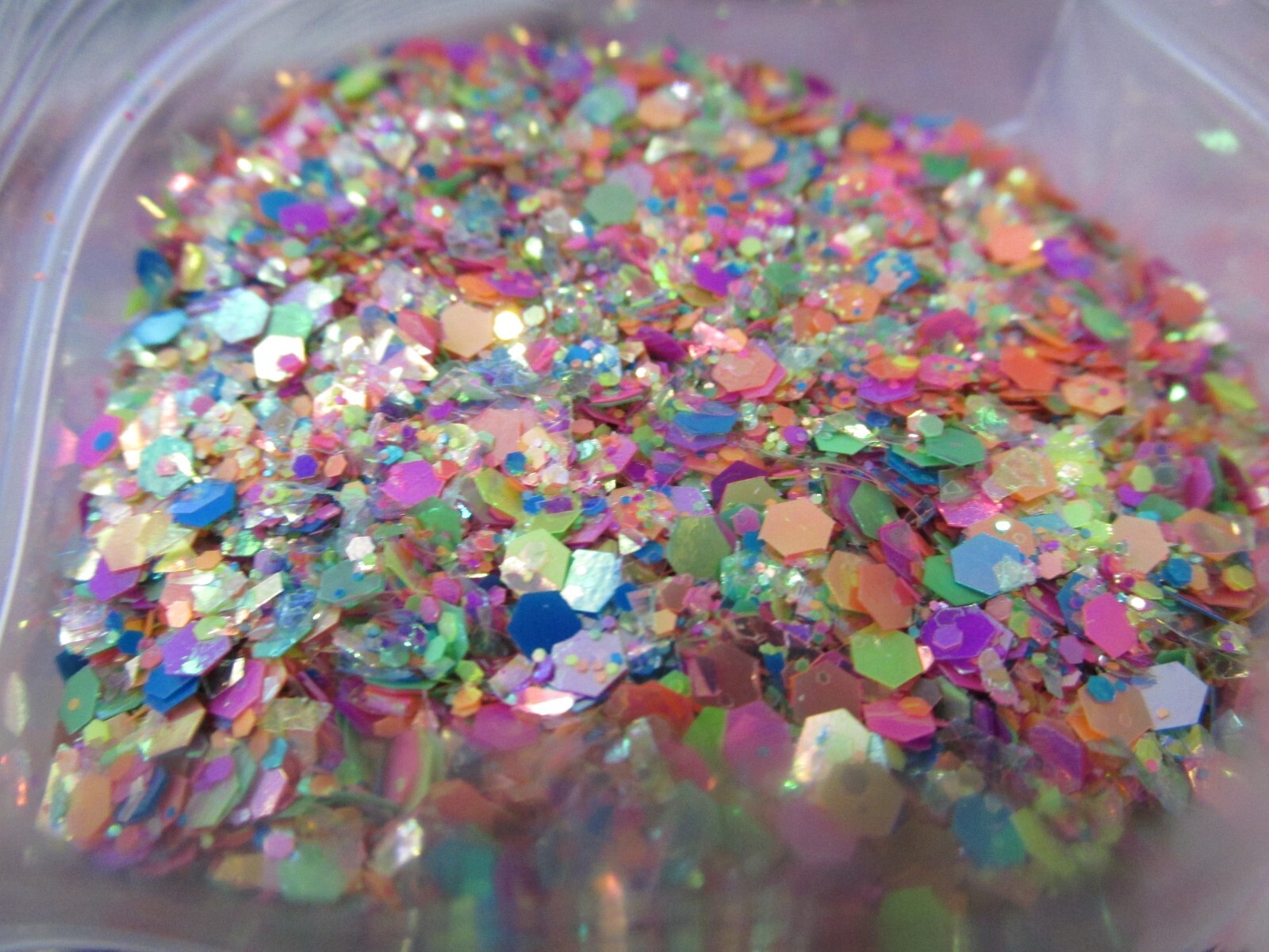Color Blast craft and nail art Glitter Mix