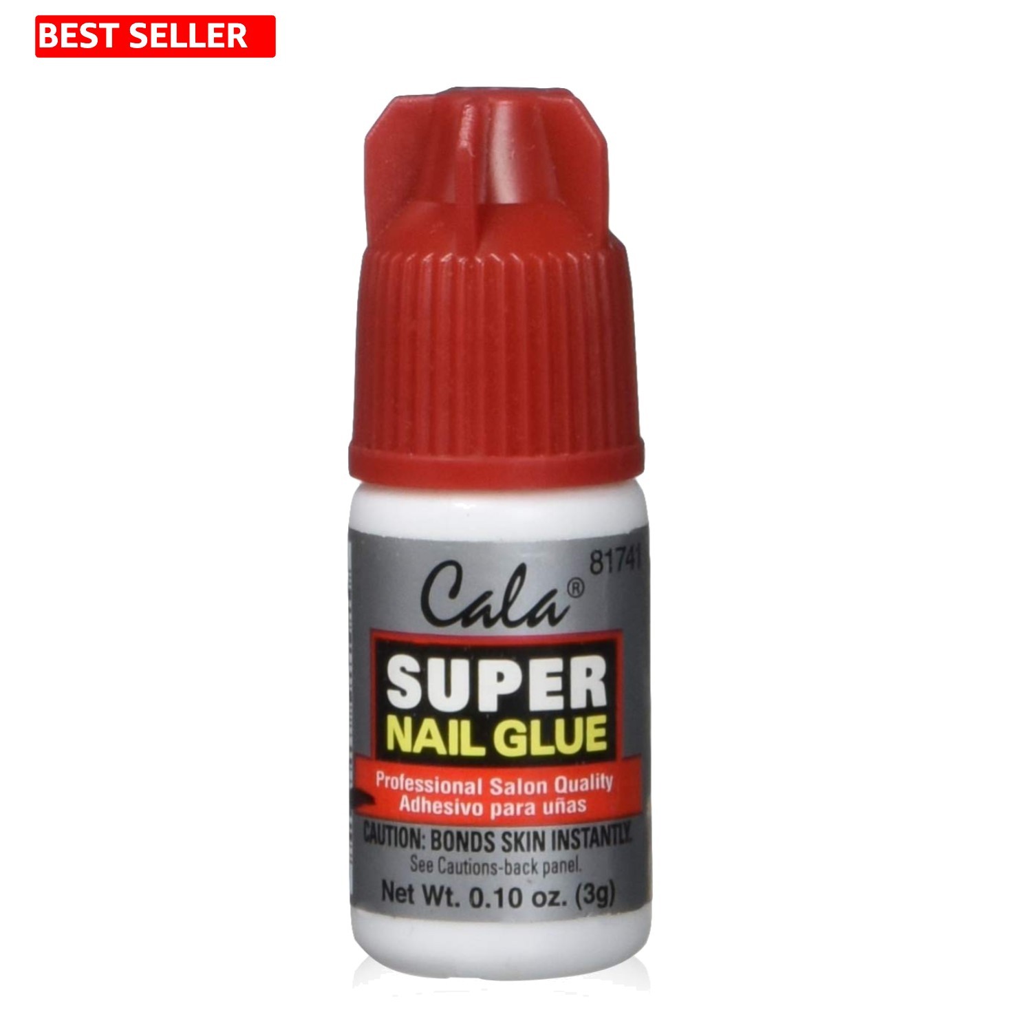 12-Pack Super Nail Gel Glue 0.10 oz – Clear, Long-Lasting Hold for Nails
