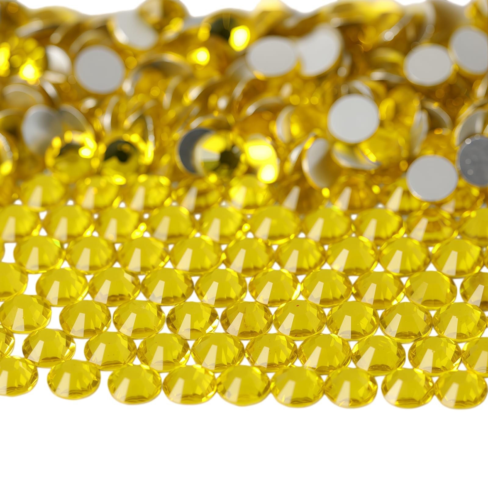 Diamonland Flatback Glass Crystal Rhinestones Rounds Gems for Bedazzling Nail…
