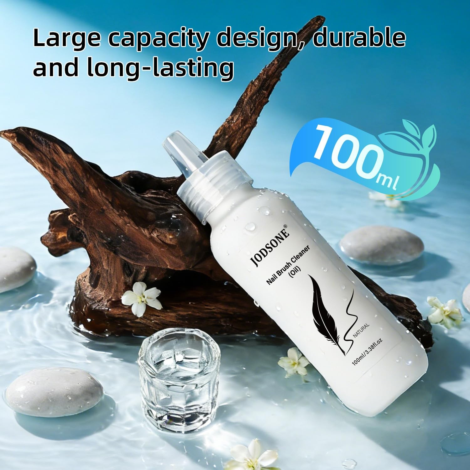100ml Nail Art Brush Cleaner & Restorer for Gel Polish/Nail Extension Gel/Nai…