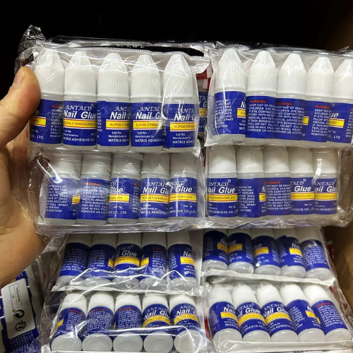 1-10Pcs Super Strong Nail Glue Fast Dry Acrylic Tips Rhinestone Adhesive 2-10g