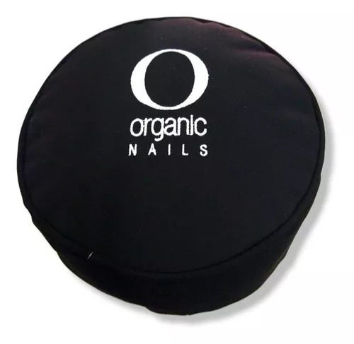 Organic Nails Cojin Cushion Black Negro