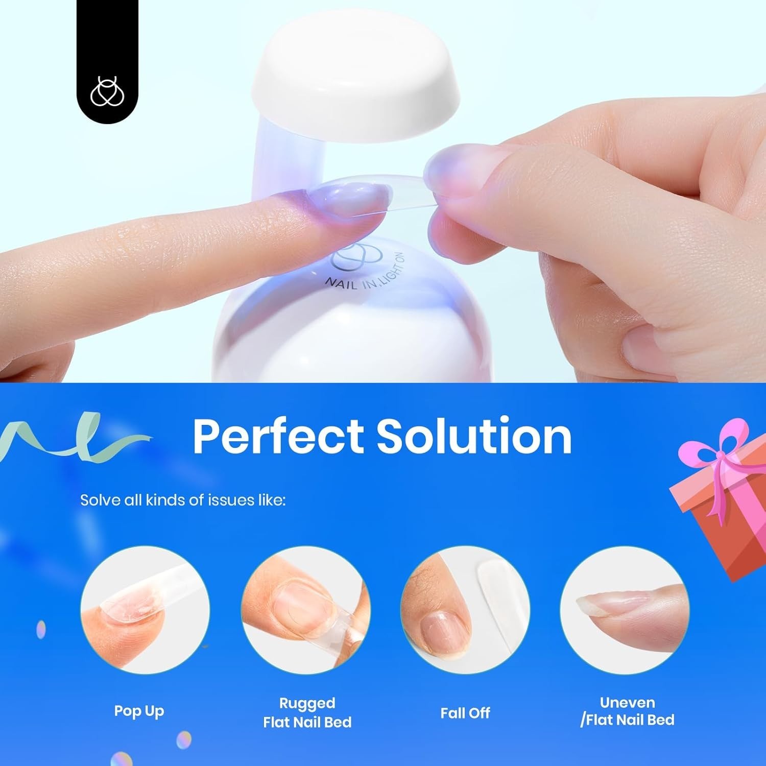 9-in-1 Nail Glue Gel – New Safe Formula for Strong, Long-Lasting Nails