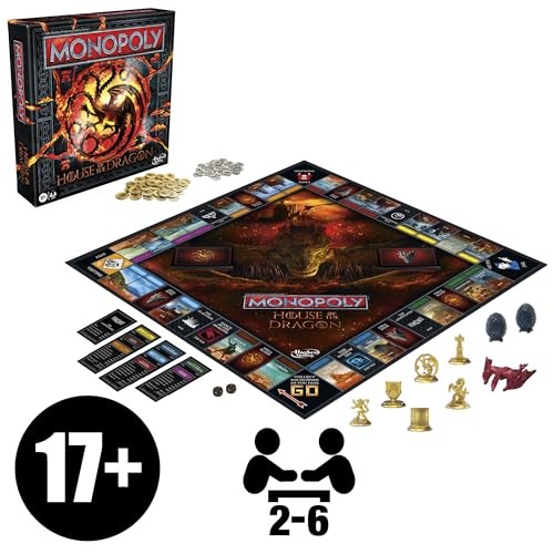 Monopoly House of the Dragon 2.48 inches x 11.496 inches, Not Applicable