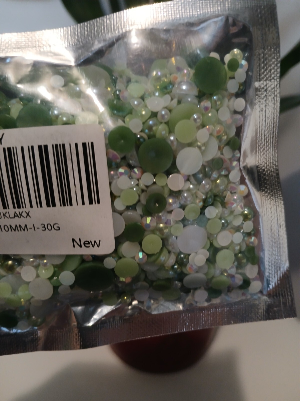 Flatback Pearls & Rhinestones Nail Art