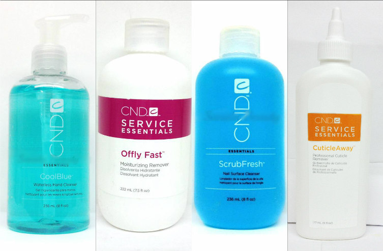 CND Cool Blue, CuticleAway, Scrubfresh, Offly Fast 6oz – 8oz – Pick any