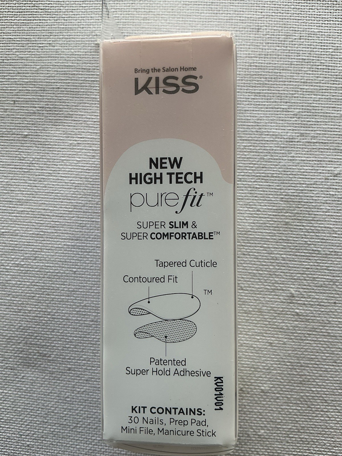 imPRESS Color Press-on Manicure Fake Nails 1pk 30 No Glue Needed Point Pink NEW