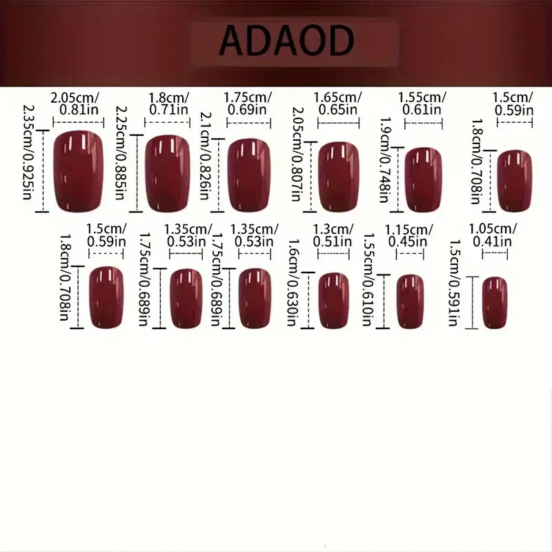 Light Purple Gradient 24pcs Set of Press-On Nails – Medium Square, French Tips