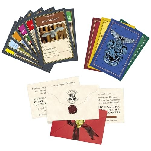 Hasbro Gaming Monopoly Harry Potter 29.2 x x 0.1 cm, Blue and Yellow
