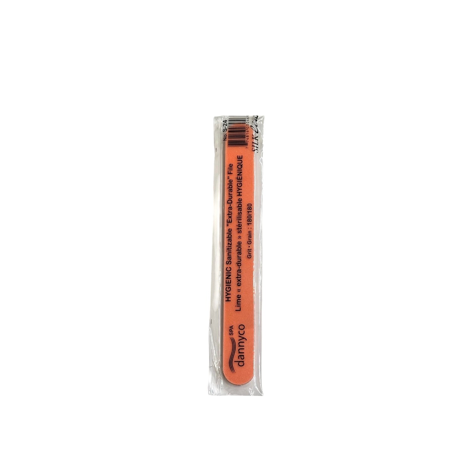 Nail Files Cushioned Long Hygienic Double Sided Sanitizable Extra Durable 1 pc E