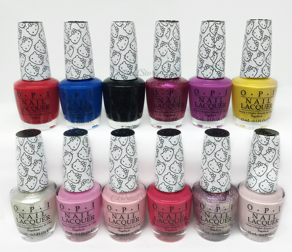 Nail Lacquer – HELLO KITTY opi Collection- Spring 2016 – Pick Any Shade 0.5oz