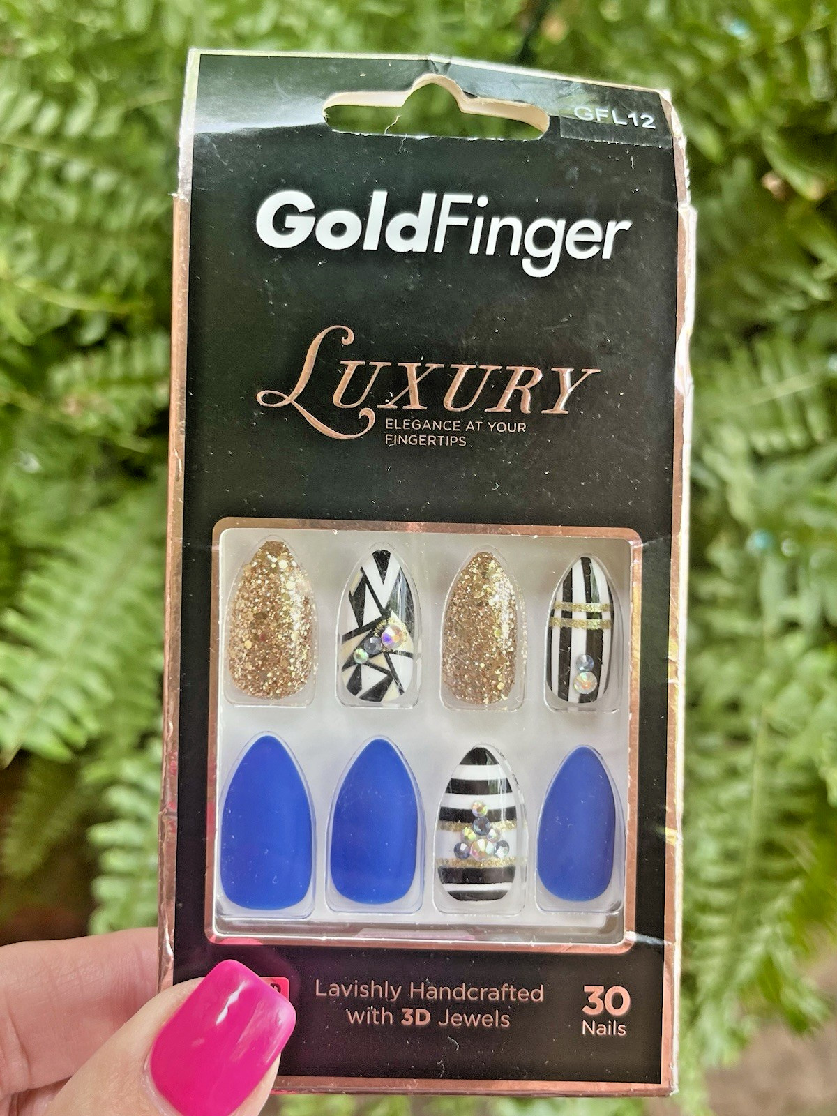 Kiss Majestic Nails & Gold Finger Luxury Nail Lot/4 NEW Packages See List