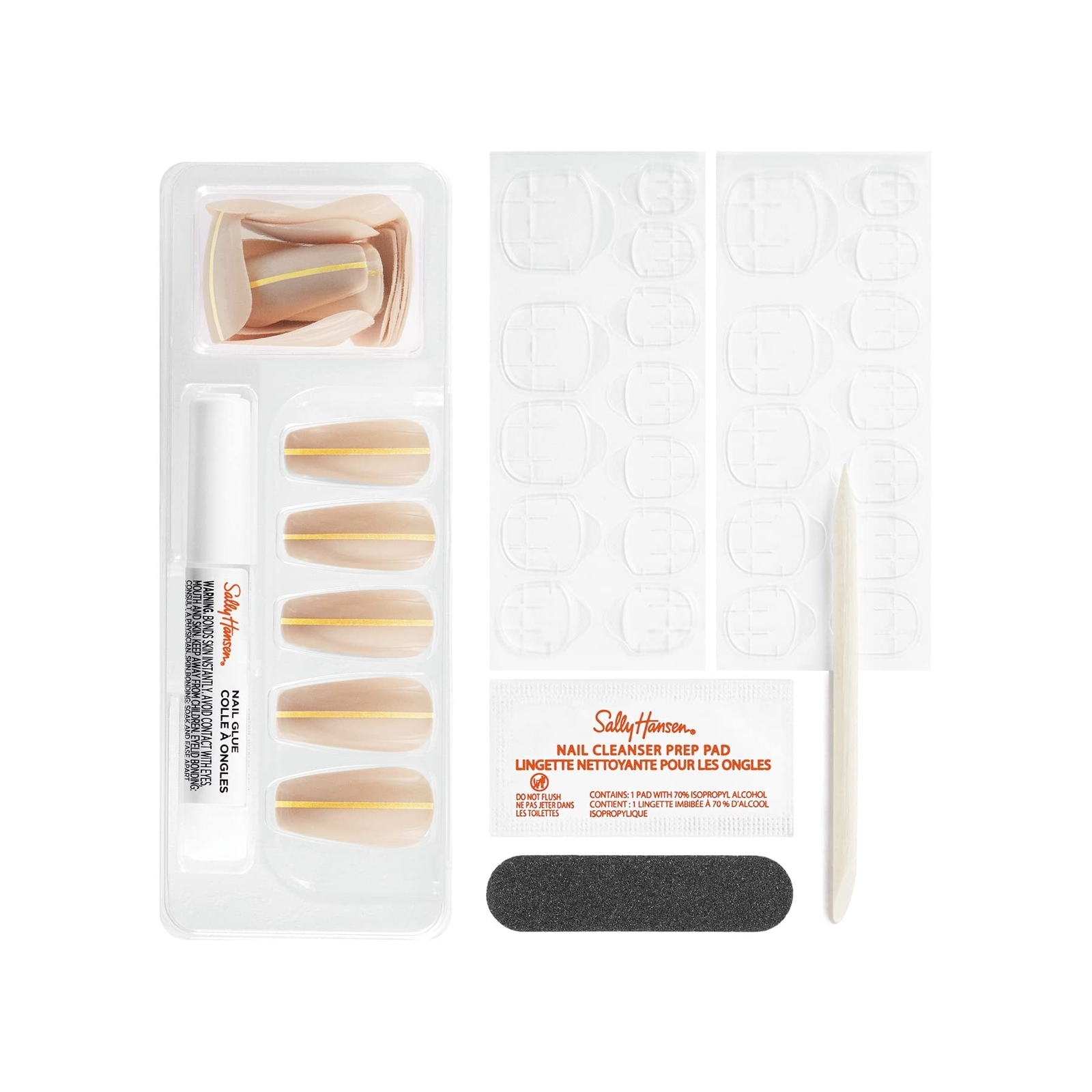 Sally Hansen Salon Effects® Perfect Manicure, Meet Me In The Metal, Press On…