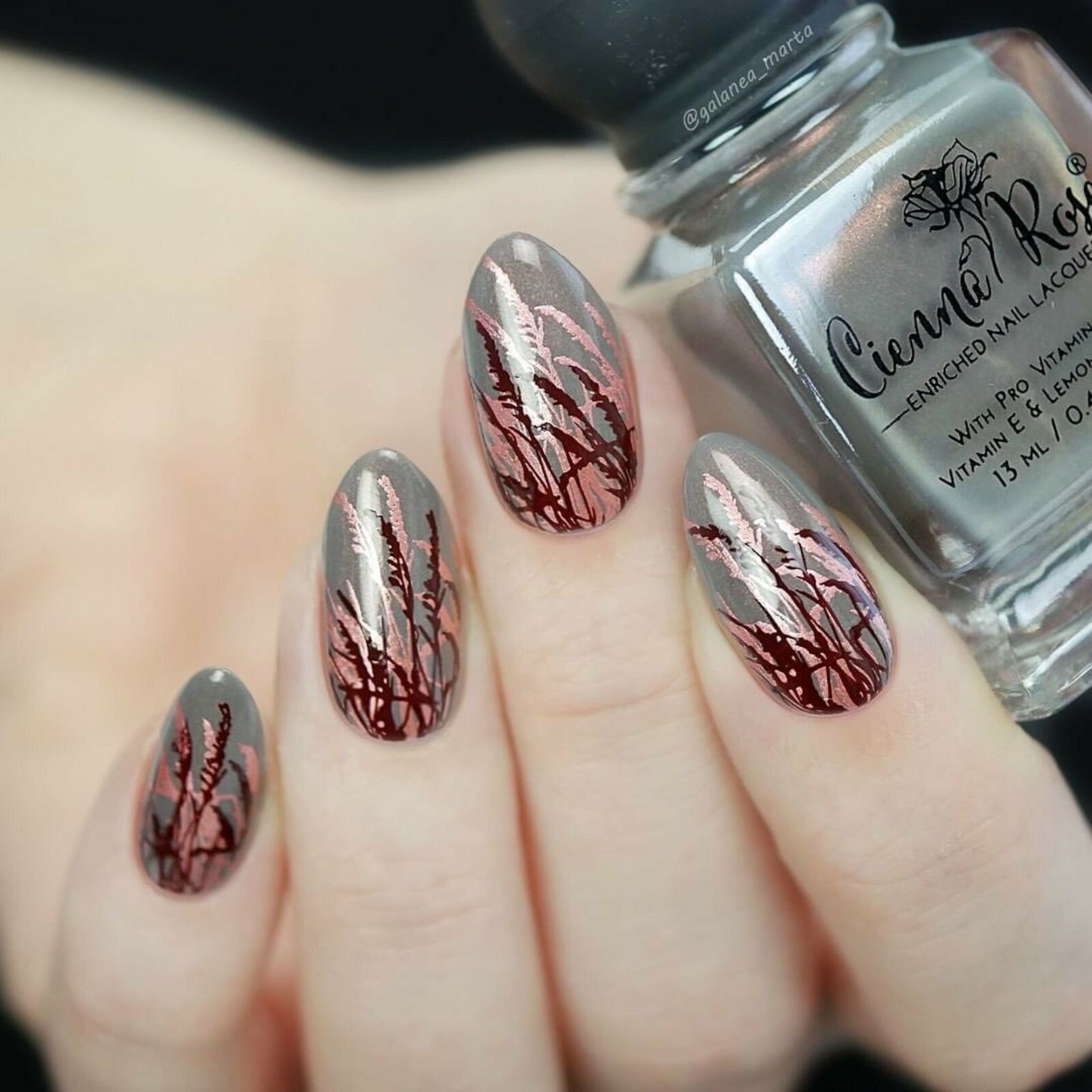 Roses are Gold Stamping Polish (Rose Gold), Nail Polish for Nail Art