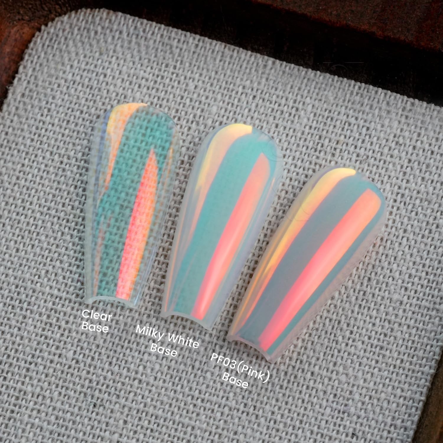 GleamTap Cushion Aurora Nail Powder GT111 Afterglow – Mermaid Chrome Glitter