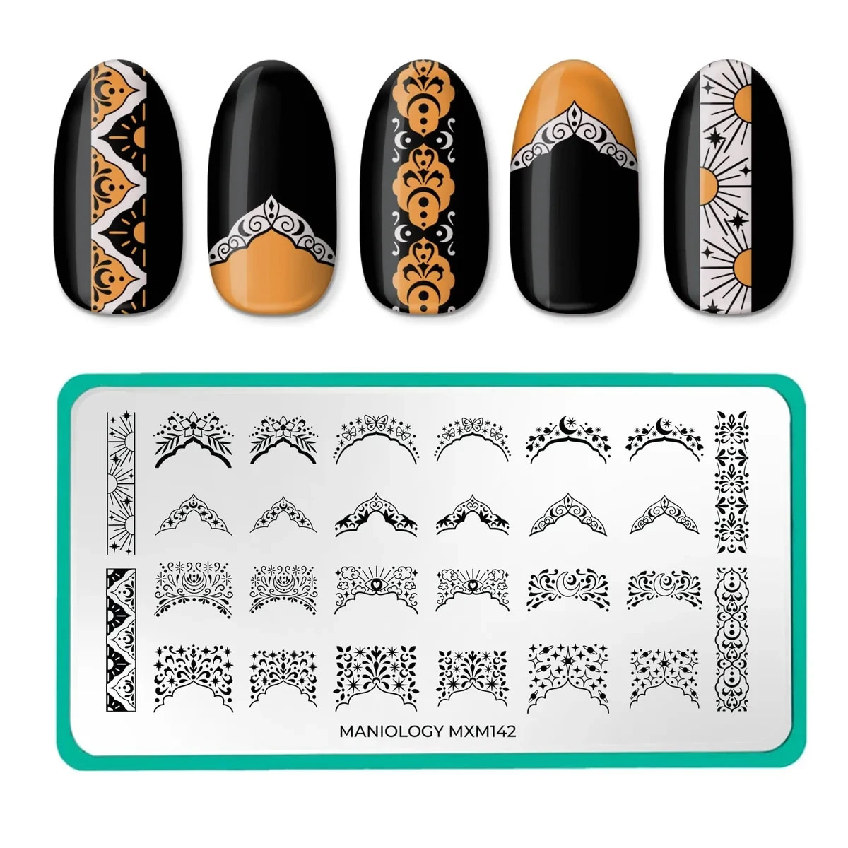 Maniology Lonely Nail Stamping Plate – MXM142 – new