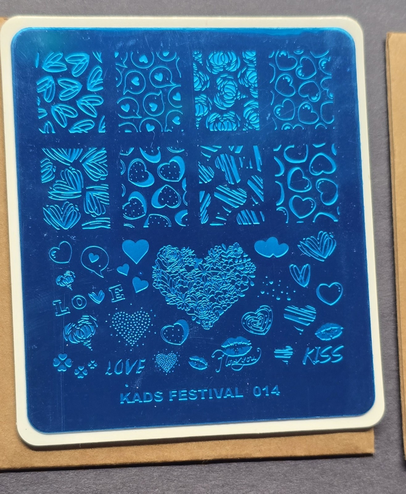 Lot Of 5 Nail Stamp Plates Kads Nature 1 Flower Chinese 021 Festival 014 Zoo 009
