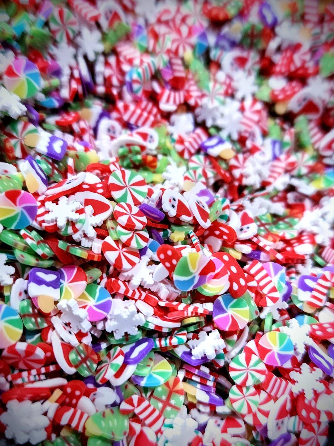 FIMO CHRISTMAS BLEND~Nail•Acrylic•Gel•BodyArt•Face•Festival•Craft• DIY•RESIN
