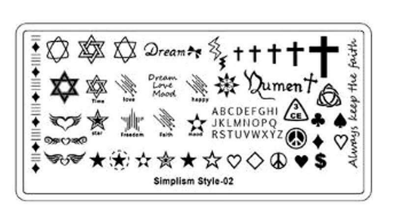 10 NEW Styles DIY Nail Art Image Plates Manicure Stamp Template Stamping Tool