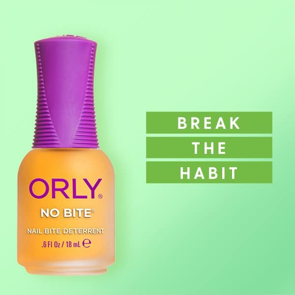 ORLY No Bite Nail Treatment | Biting Deterrent & 0.6 Fl Oz (Pack of 1)