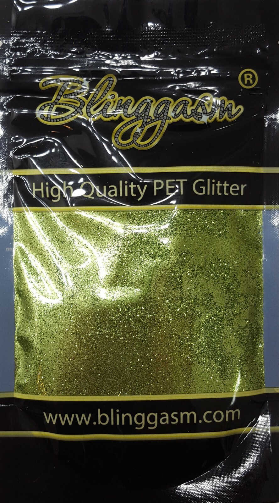 METALLIC SOLVENT RESISTANT GLITTER 3.5 OZ BY WEIGHT #34 B0612 OLIVE GREEN