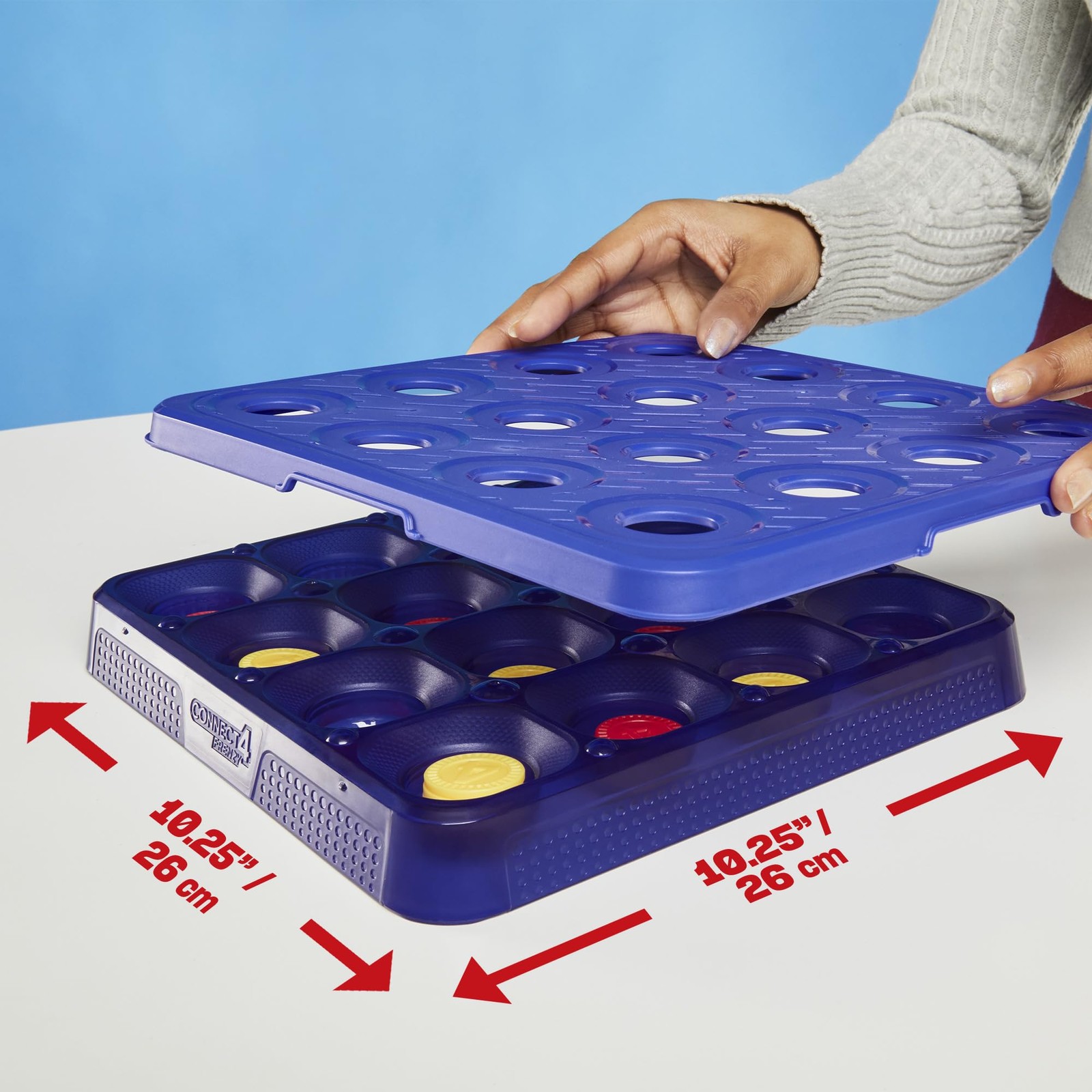 Connect 4 Frenzy Game | Bounce Discs 4 The Win | Family Party Not Applicable