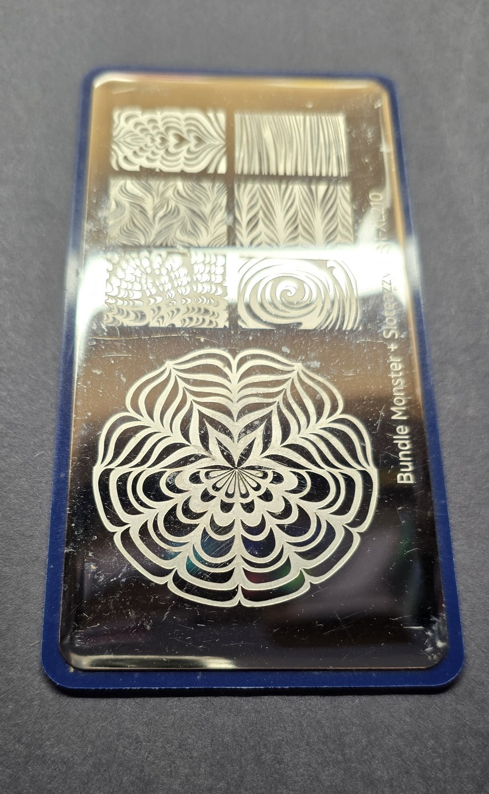 Discontinued Maniology Bundle Monster + Sloteazzy BM-XL210 Stamping Plate