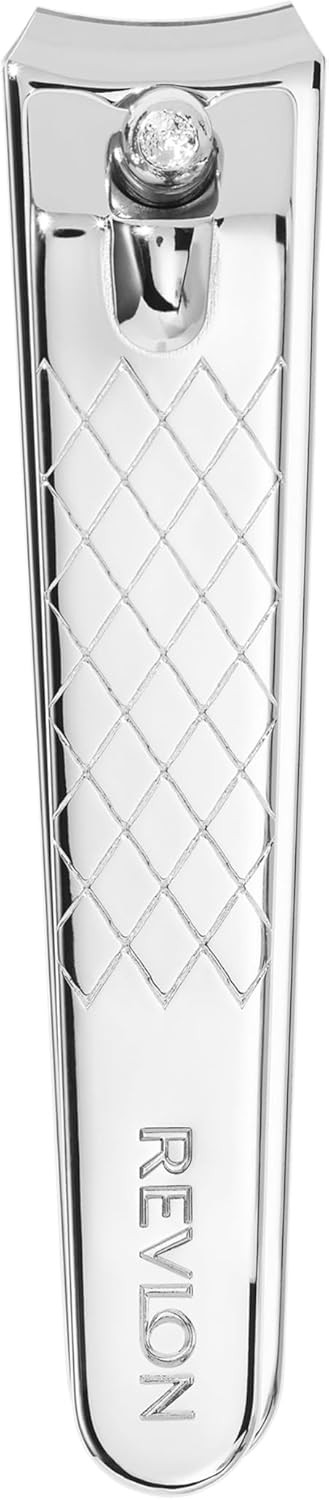 Nail Clipper With File, Mani Care Tool With a Curved Blade for