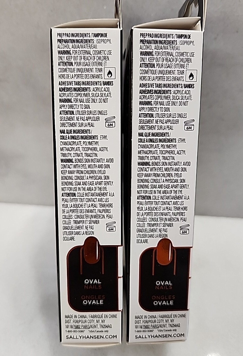 2-Sally Hansen Salon Effects Perfect Manicure Press on Oval OV131 OMBRE-LIEVABLE