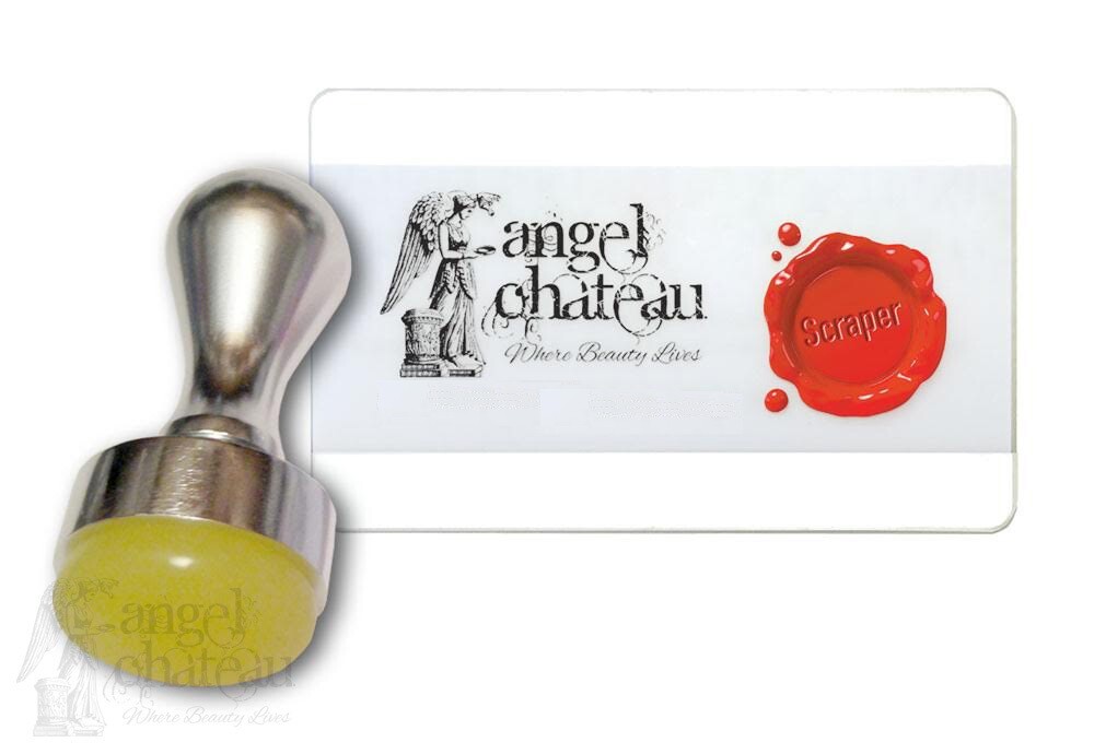 Metal Nail Stamper + Scraper Nail Art Tool Accessory Nail Image Print