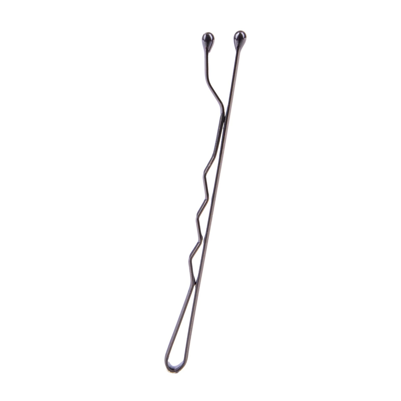 Amazon Basics No Slip Bobby Pins, Black High 1 Count (Pack of 48),