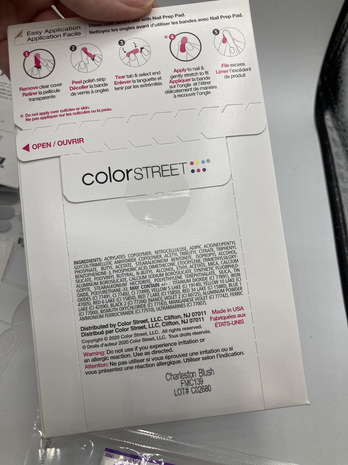 ColorStreet And Jamberry Nail Wraps Lot New Sealed Pkgs & Loose Sheets Some Cut