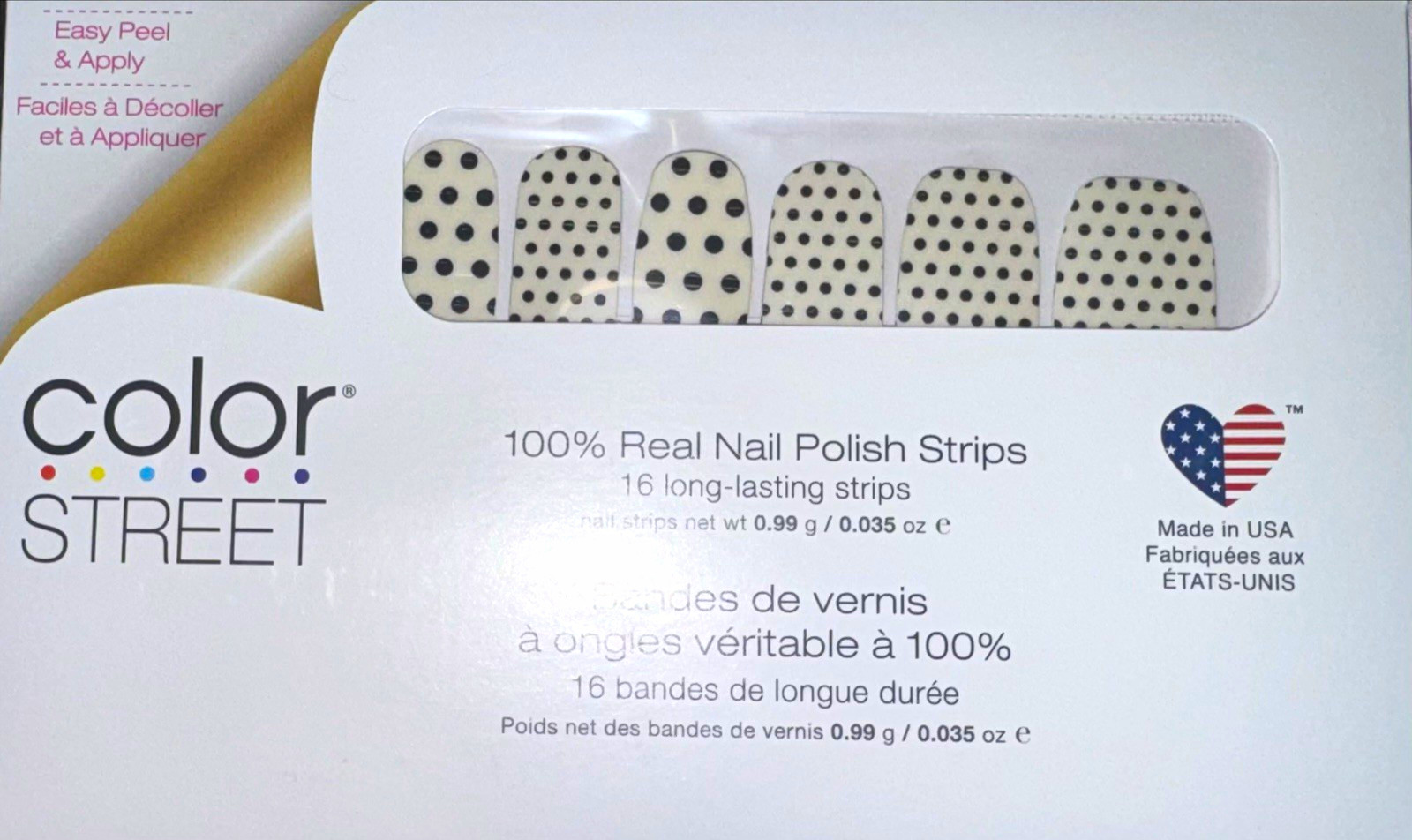 Color Street Nail Strips, Easy Peel & Apply, Nail Art