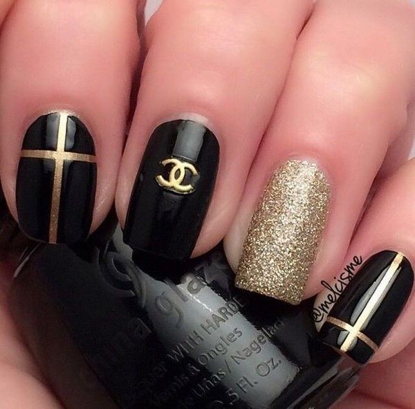 NWT NAIL ART DESIGN GOLD METAL NAIL FINDINGS: ULTIMATE MIX N°1!