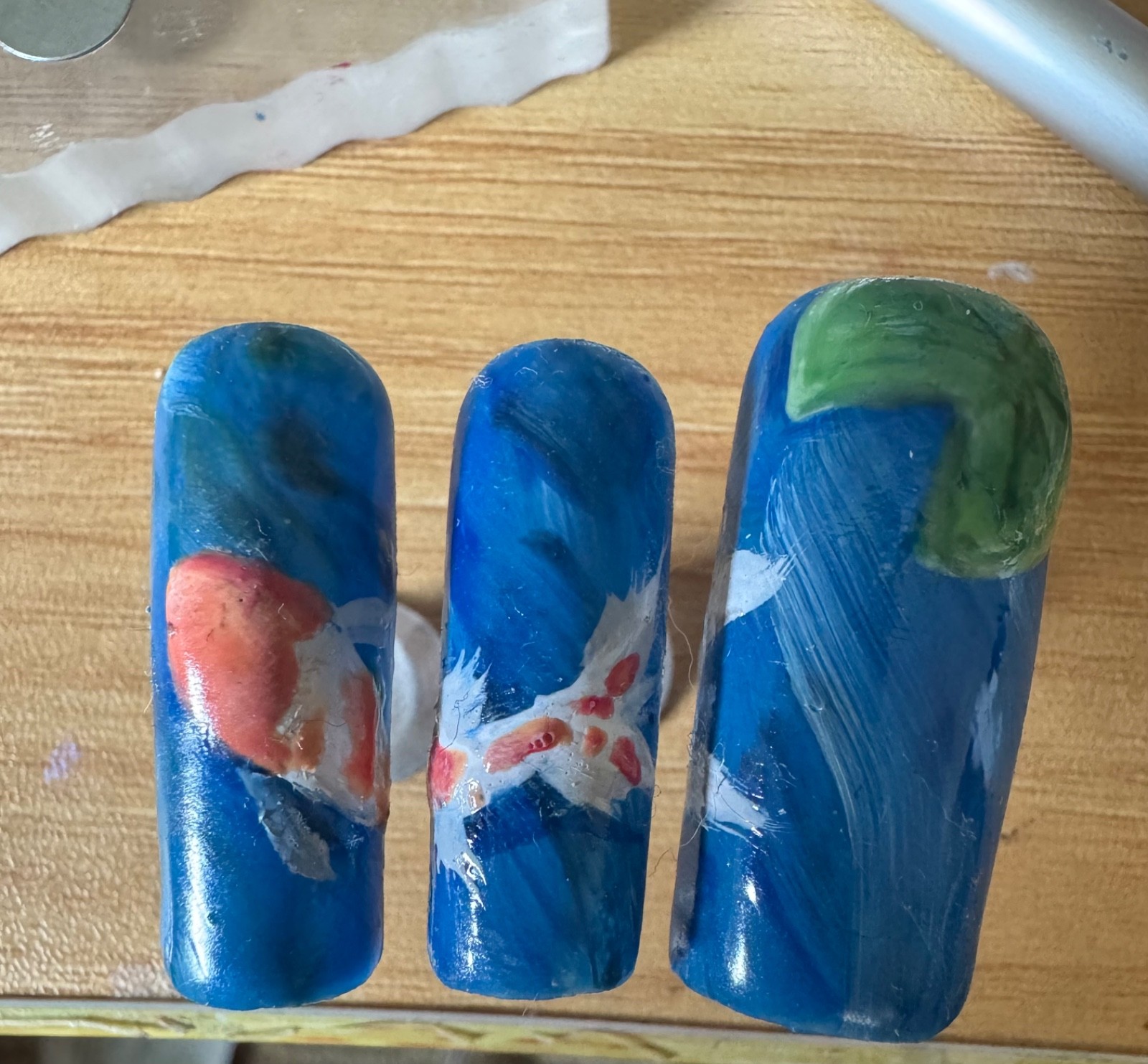 handmade gel press on nails